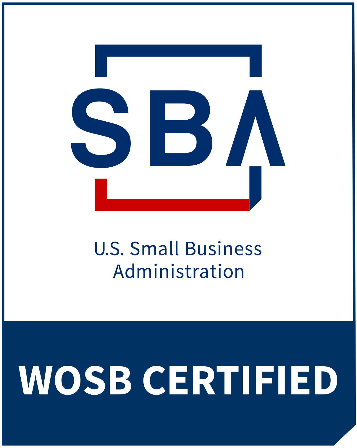 SBA WOSB Certified SBA Woman-Owned Small Business Certified
